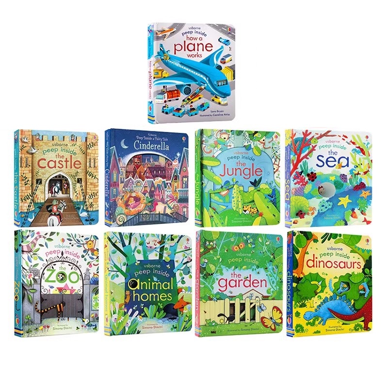 Kids Education Picture - Livre Peep Inside Usborne pour enfants,