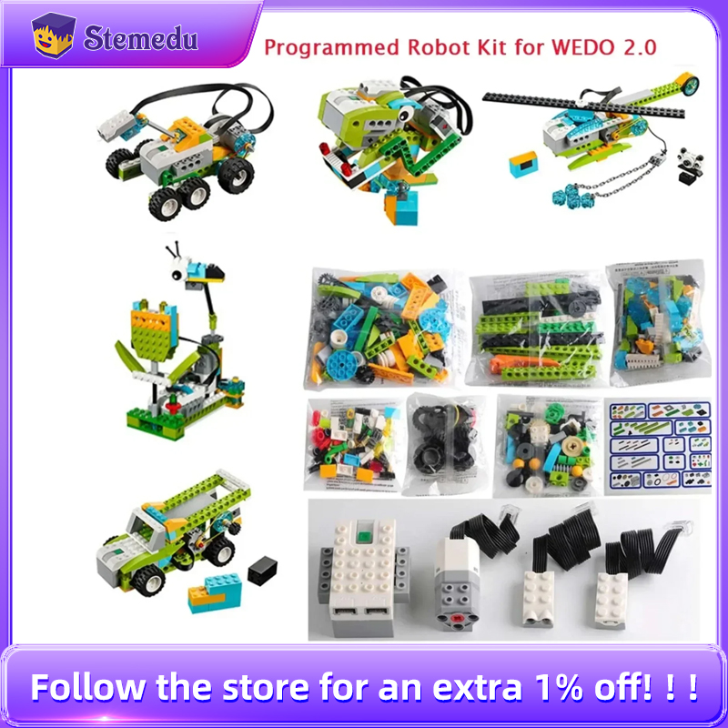 Coding Robot Toy - STEM We-do2.0 45300 Kit de programmation