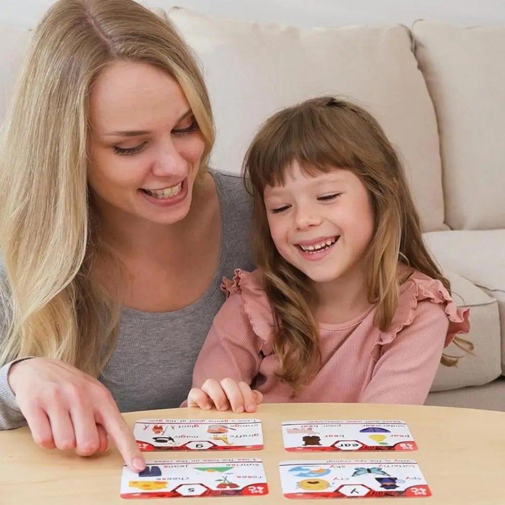 Phonics Card Game - Cartes flash ABRI-Phonics pour l’apprentissage des