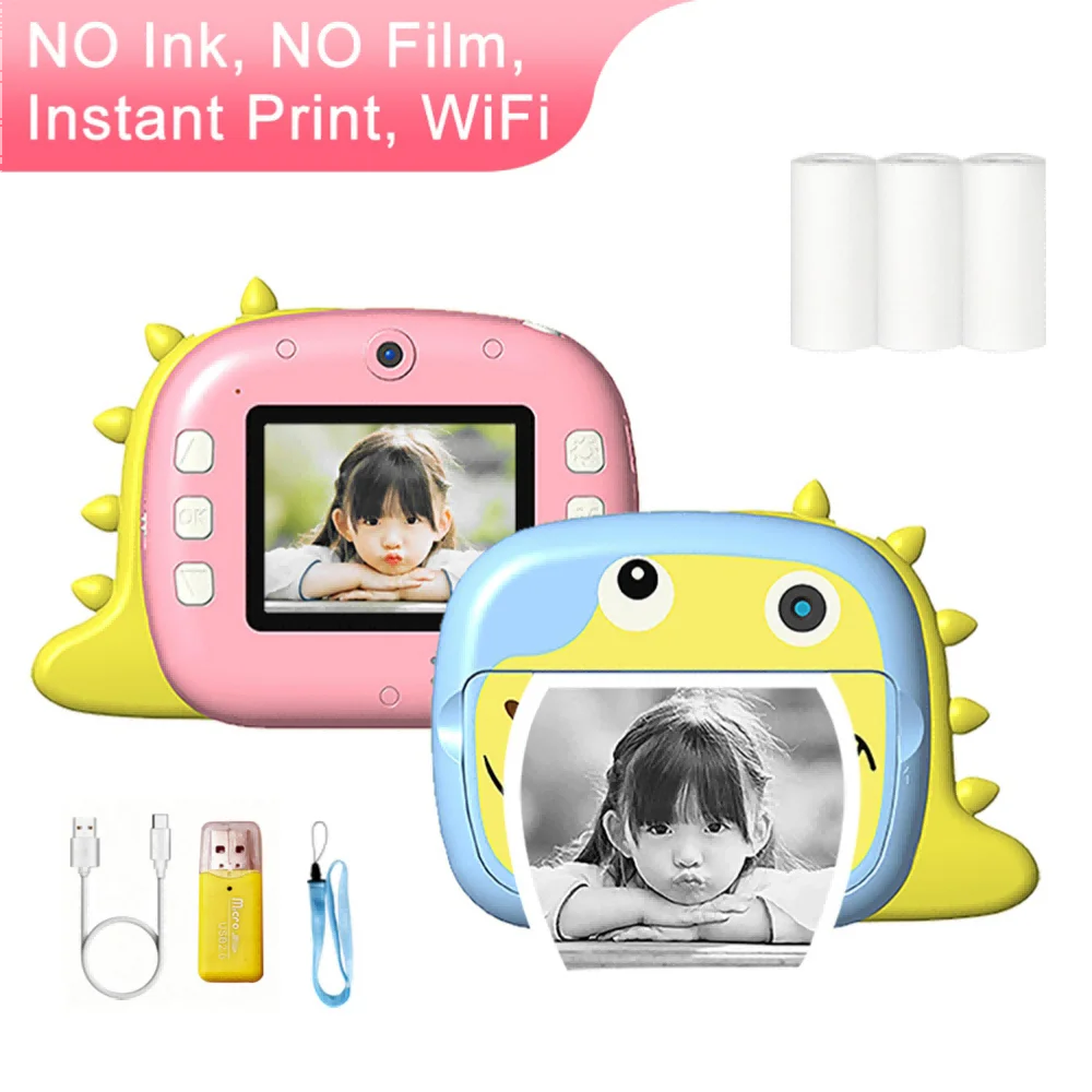 Kids Education Yes - Appareil photo numérique pour enfants, mini