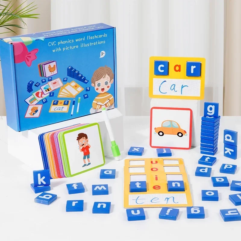 Kids Education Words - Cartes Flash d'écriture et d'orthographe pour