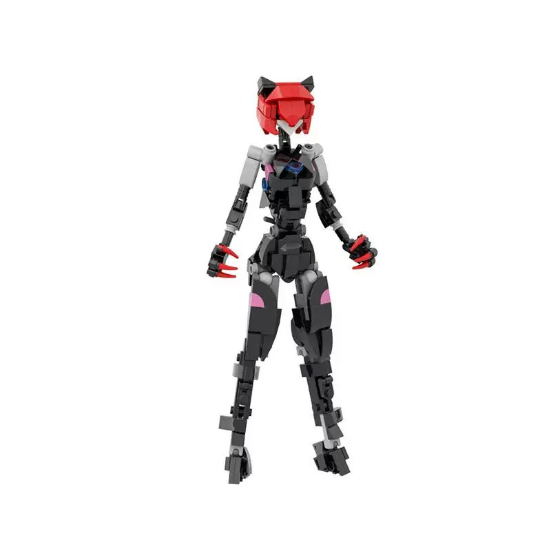 Coding Robot Toy - Modèle de robot féminin MOC Cat,