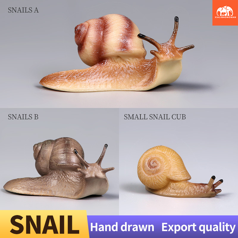 Kids First Education - Figurines d'escargots éducatives pour enfants, nouvelle