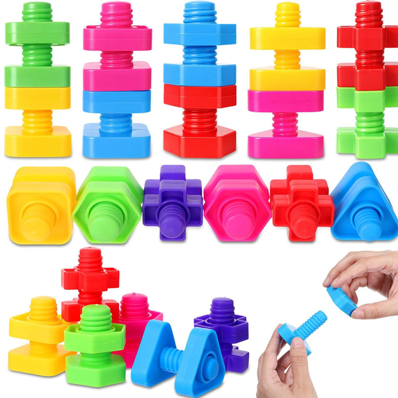 Kids Education Yes - 20/10 paires de vis et écrous