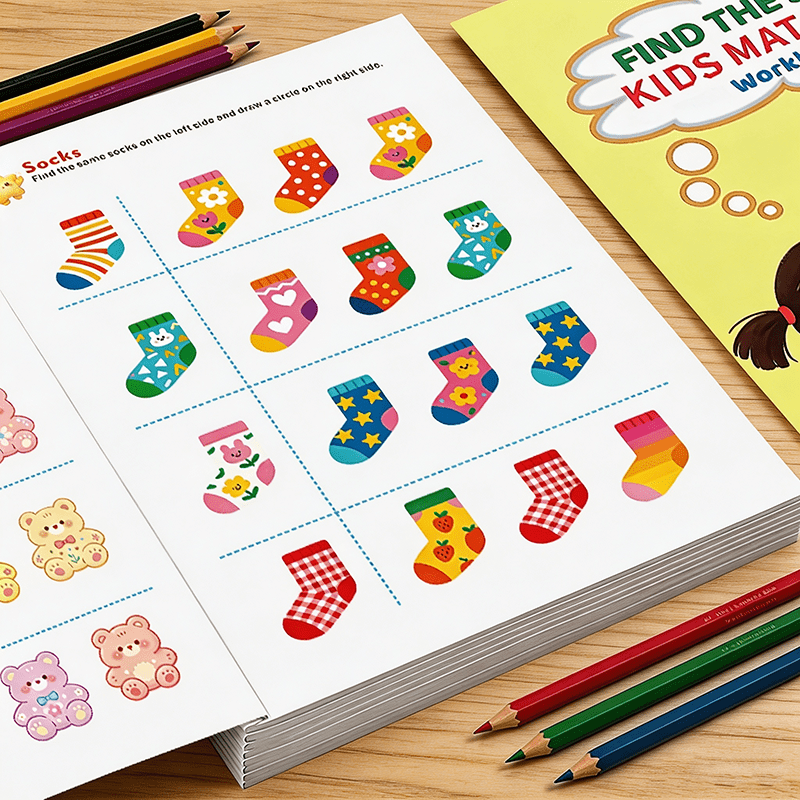 Kids Educational Workbooks - Trouvez le même cahier d’exercices pour