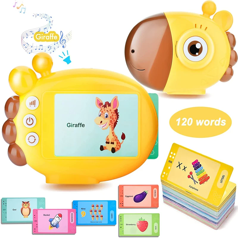 Lecteur de cartes Flash girafe - Kids Education Words avis et prix