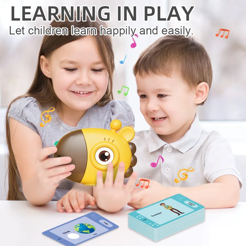 Lecteur de cartes Flash girafe - Kids Education Words avis et prix