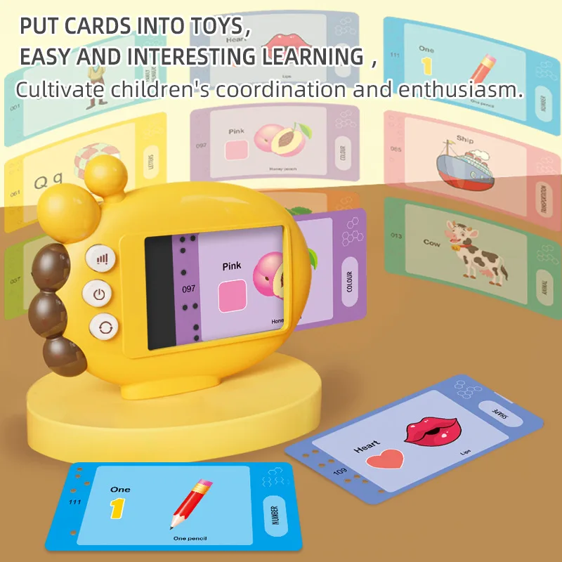 Lecteur de cartes Flash girafe - Kids Education Words avis et prix