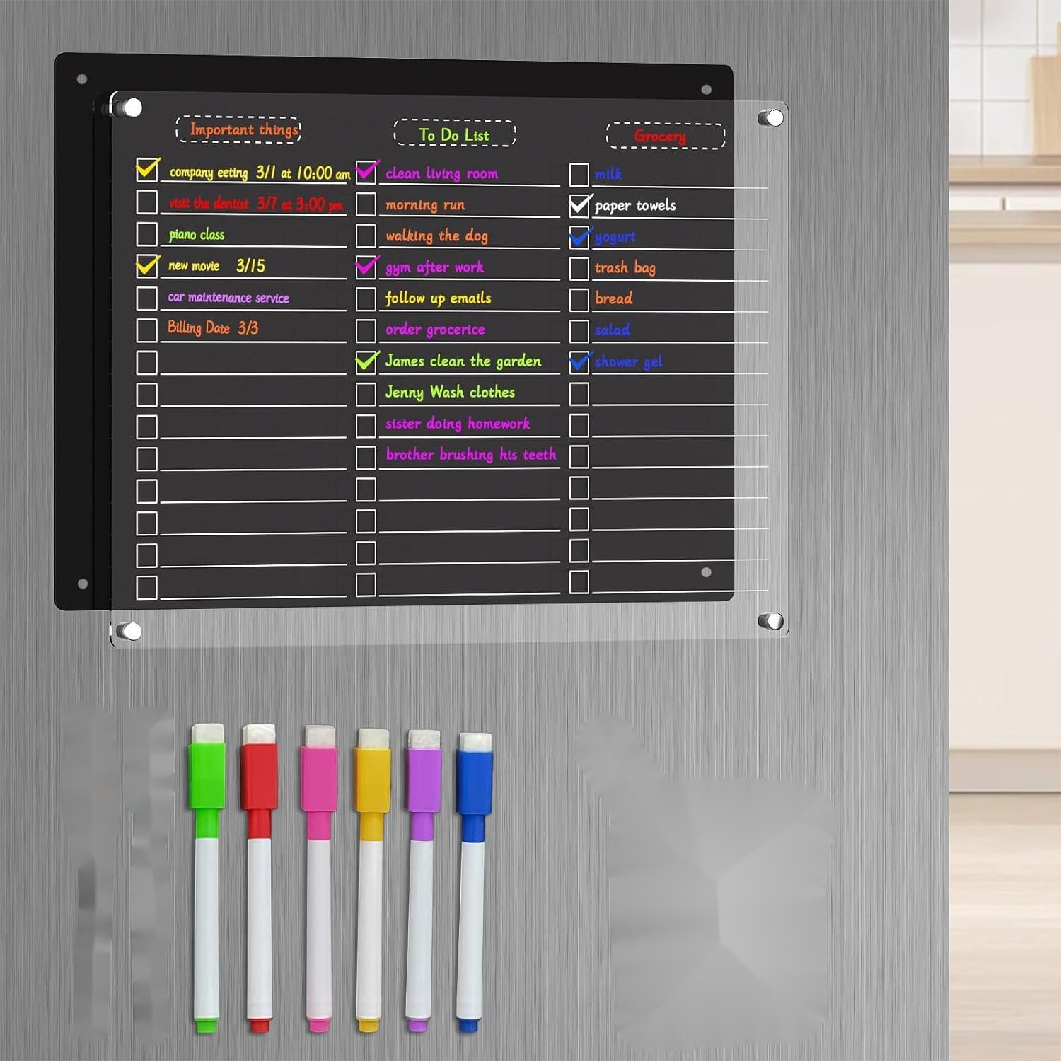 Tableau blanc magnétique effaç - Magnetic Letter Board avis et prix