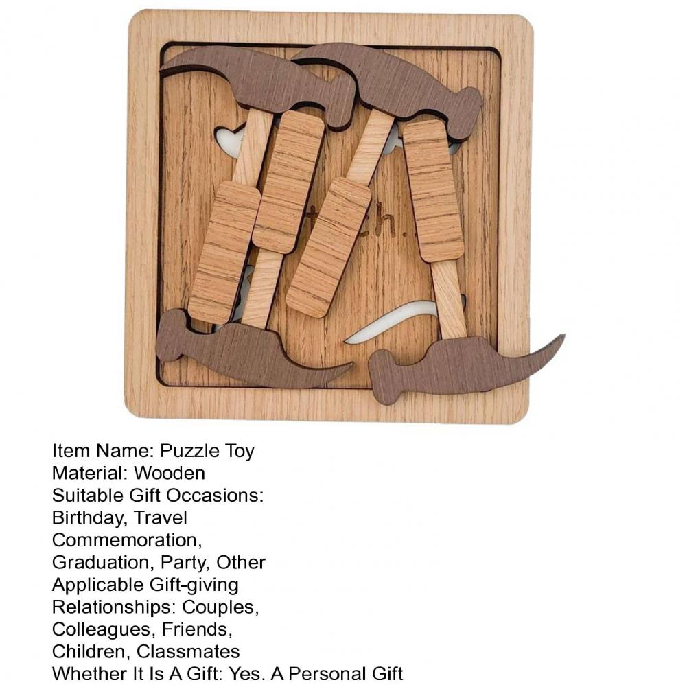 Jeu de puzzle en bois, planche - Kids Education Allowance avis et prix