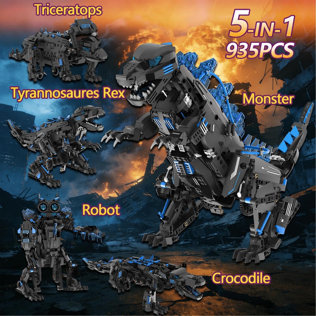 Kit de construction de robot d - Coding Robot Toy avis et prix