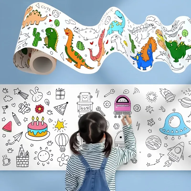Rouleau de papier de coloriage - Kids Educational Workbooks avis et prix
