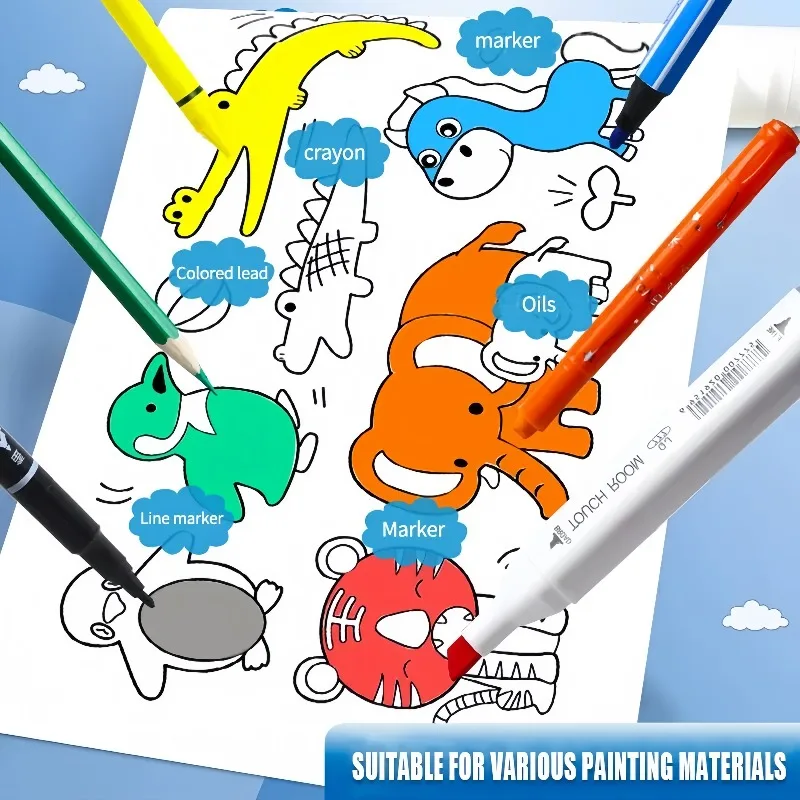 Rouleau de papier de coloriage - Kids Educational Workbooks avis et prix