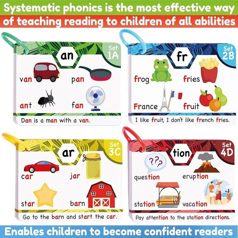 ROSQ Phonics Sight Words carte - Phonics Card Game avis et prix