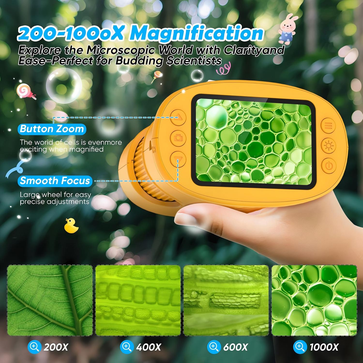 Mini microscope de poche 1000X - Kids Definition Of Education avis et prix
