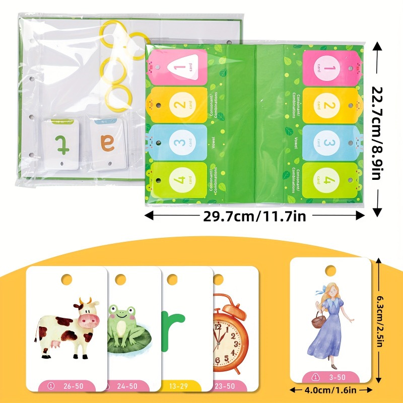 AotBlcer 129 pièces jeu de con - Phonics Card Game avis et prix