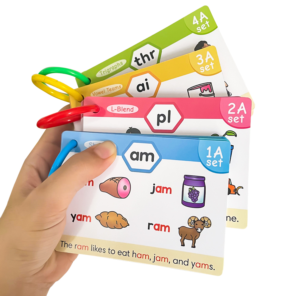 Cads d'apprentissage phonique  - Kids Education Words avis et prix