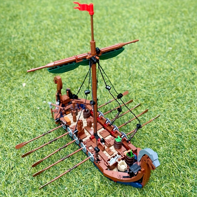 MOC – bateau Viking médiéval,  - Kids Education Allowance avis et prix
