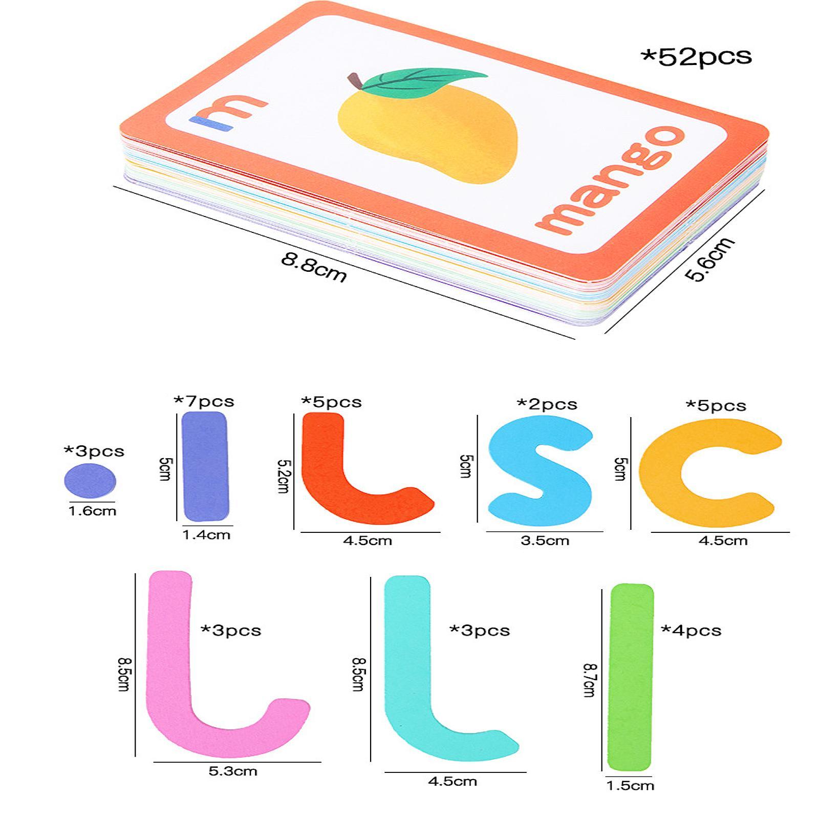 Cartes flash alphabet, jouets  - Kids Education Words avis et prix