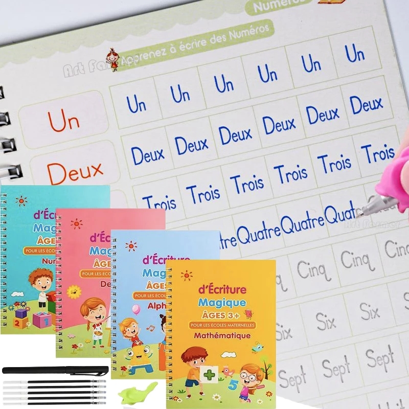 Livre de copie magique françai - Kids Educational Workbooks avis et prix
