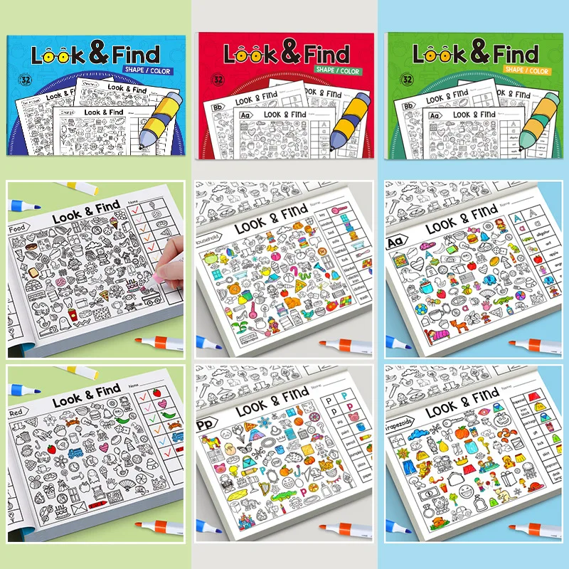 Livre de coloriage et d'activi - Kids Educational Workbooks avis et prix