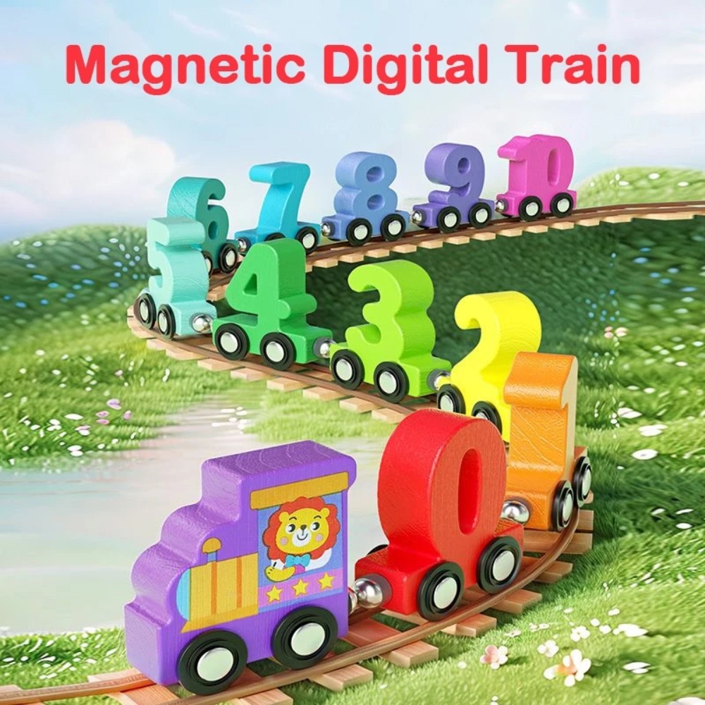 1 ensemble de jouets de train  - Kids Education Number avis et prix