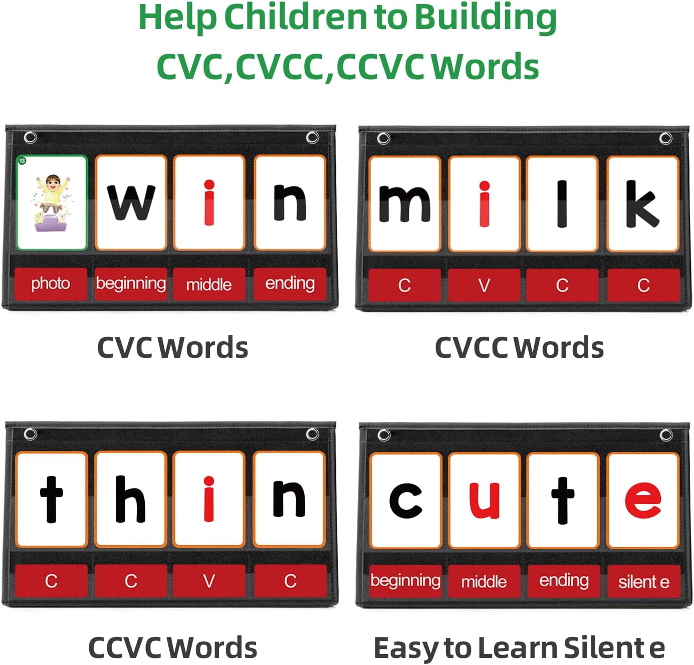 Tableau de poche de constructi - Phonics Card Game avis et prix