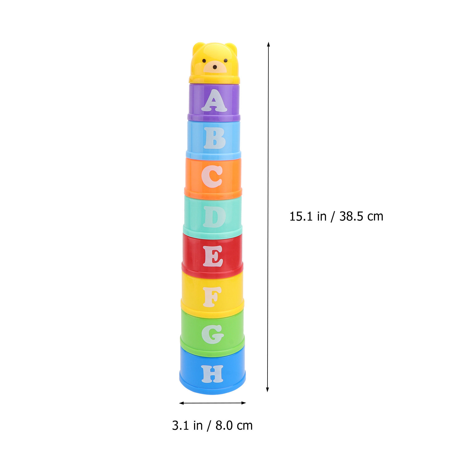 2 ensembles de blocs empilable - Kids Education Number avis et prix