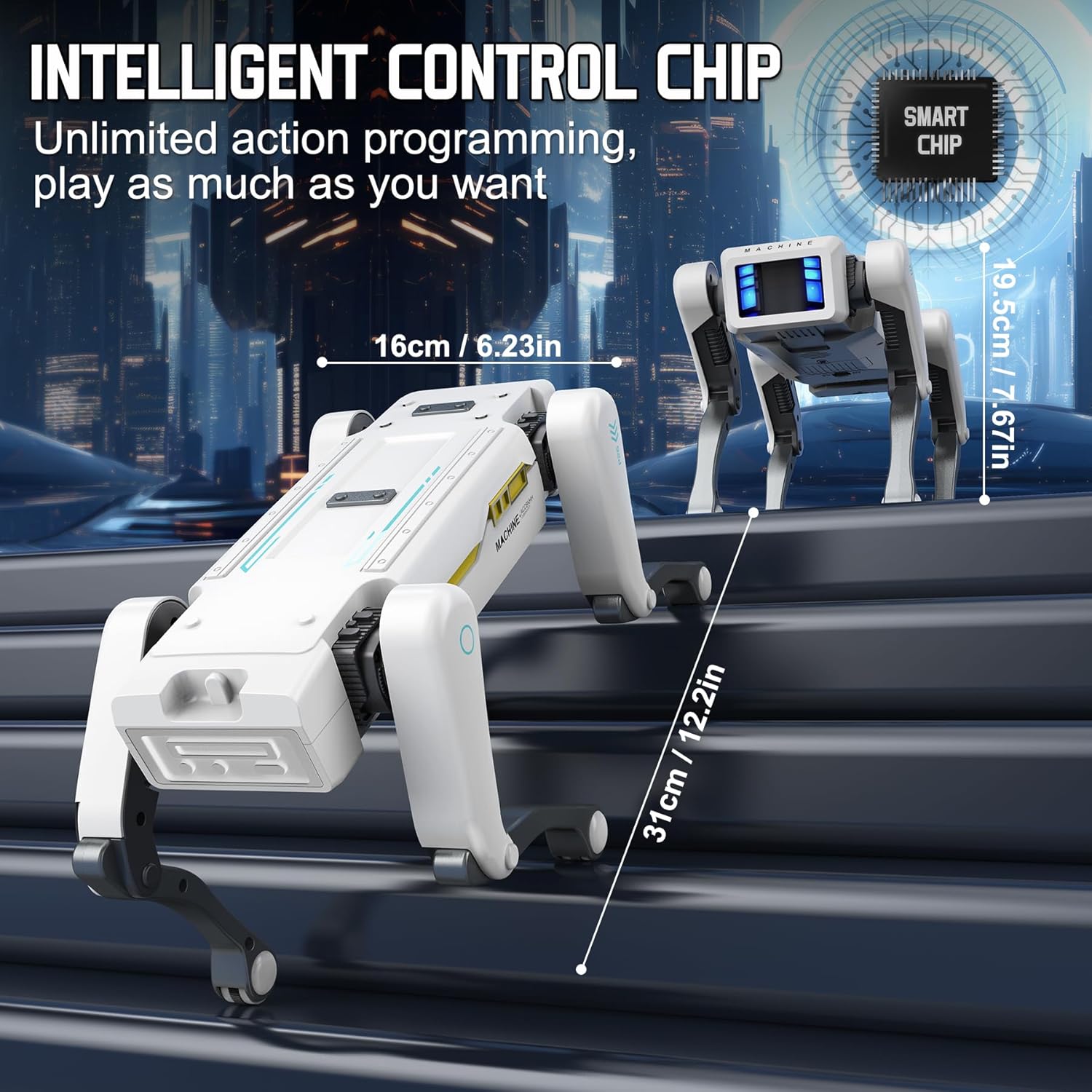Chien robot RC multifonction i - Coding Robot Toy avis et prix