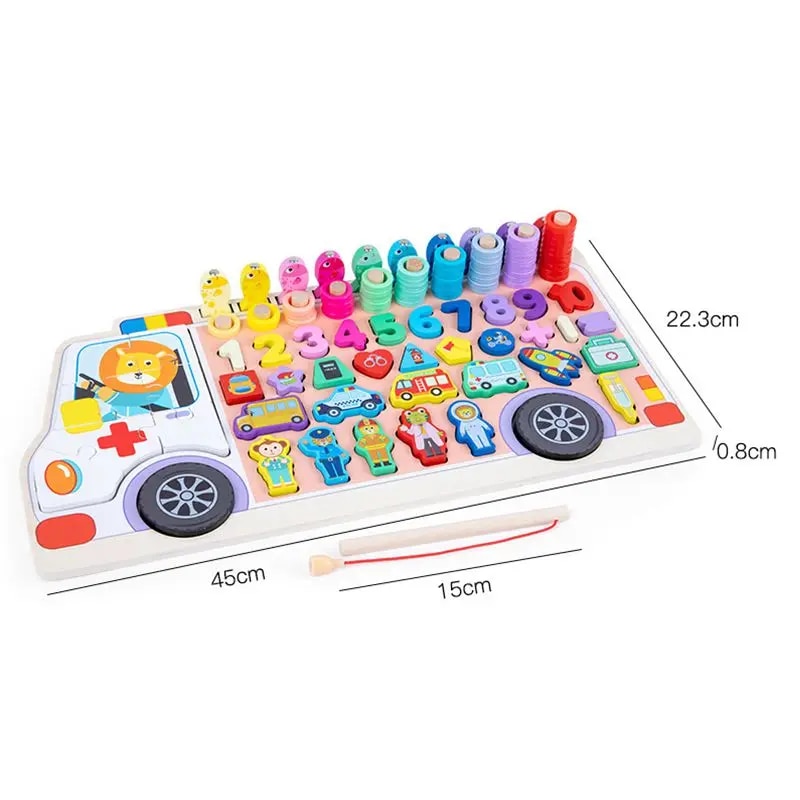 Jouets en bois Montessori pour - Kids Education Number avis et prix